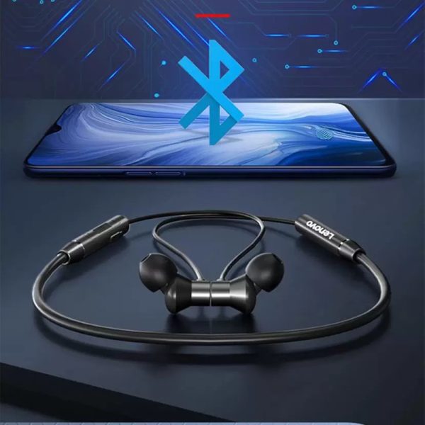 هندزفری بلوتوث گردنی Lenovo - Image 5