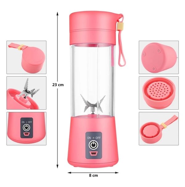مخلوط کن شارژی 6 تیغ JUICE CUP - Image 2