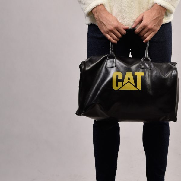 ساک ورزشی چرمی CAT - Image 4