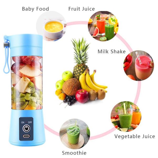 مخلوط کن شارژی 6 تیغ JUICE CUP - Image 5