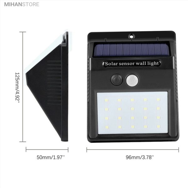 چراغ خورشیدی دیواری Solar Light - Image 12